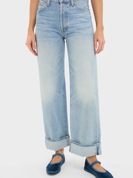 MOTHER Denim - Mother THE DODGER BUTTON
HOVER CUFF - I Could Care Less Size 31